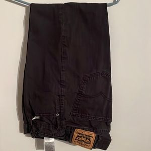 Men’s Levi’s 505, Black, Size 40/30